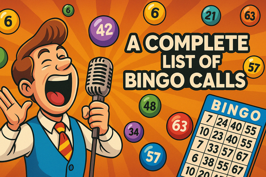 A complete list of bingo calls