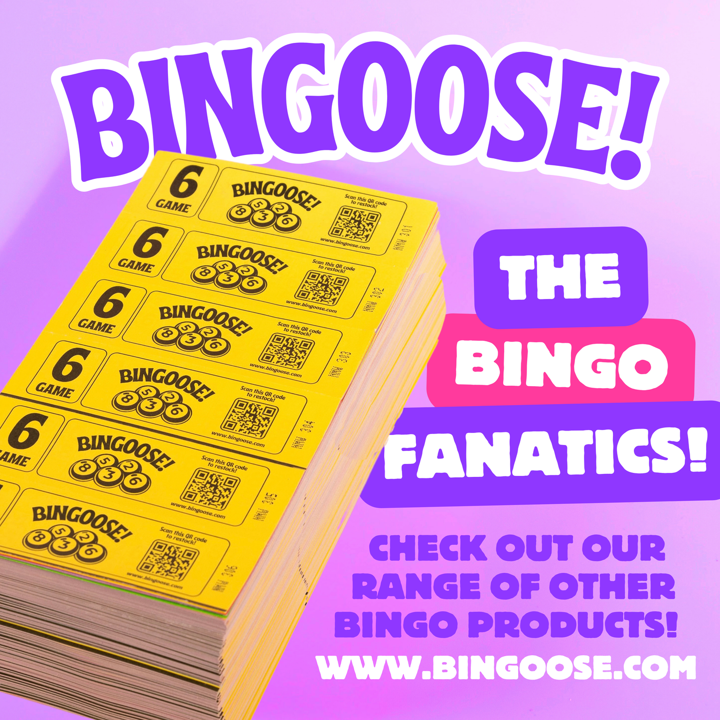 Bingoose Bingo Dabbers Pack of 6 for Dotting Game Books, Tickets, Sheets & Cards - Sponge Tip Jumbo Bingo Pens with Bright Marker Ink - Screw Top, Non Leak Dot Markers - Long-Lasting Daubers for Game Night Fun