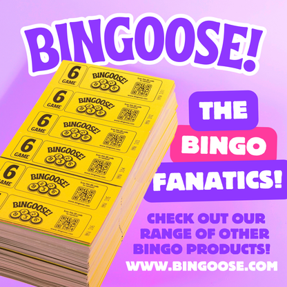 Bingoose Bingo Dabbers Pack of 6 for Dotting Game Books, Tickets, Sheets & Cards - Sponge Tip Jumbo Bingo Pens with Bright Marker Ink - Screw Top, Non Leak Dot Markers - Long-Lasting Daubers for Game Night Fun